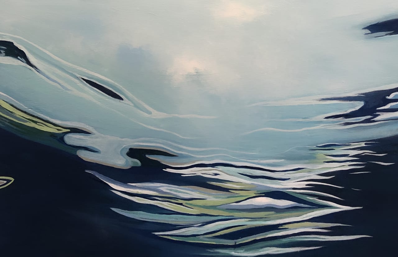 Sundown, Long Island Sound, 2021